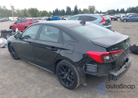 2024 Honda Civic Sport z USA, uszkodzony, nr VIN 2HGFE2F56RH503679
